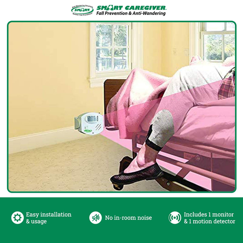 Smart Caregiver Economy Wireless Monitor and Motion Sensor