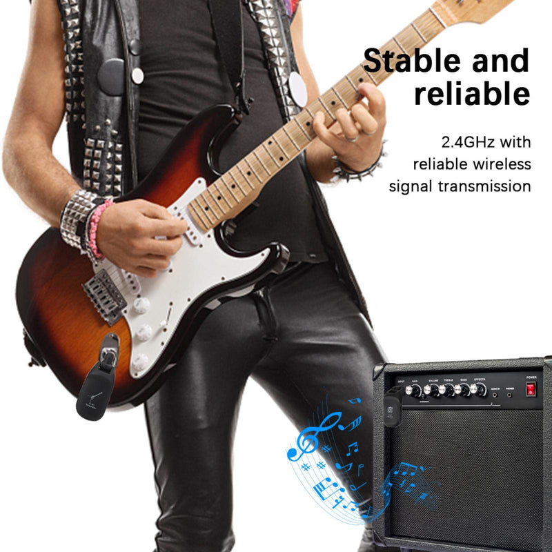 Guitar Wireless Receiver Electric Guitar Parts Portable Practical for Performance for Guitar Players