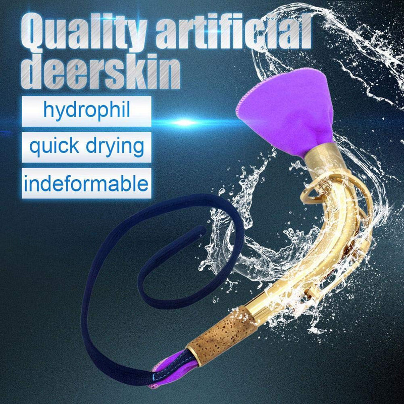 Clarinet Cleaning Cloth, LADE Durable Saxophone Sax Clarinet Cleaning Cloth Tool for Tube Inside Clean