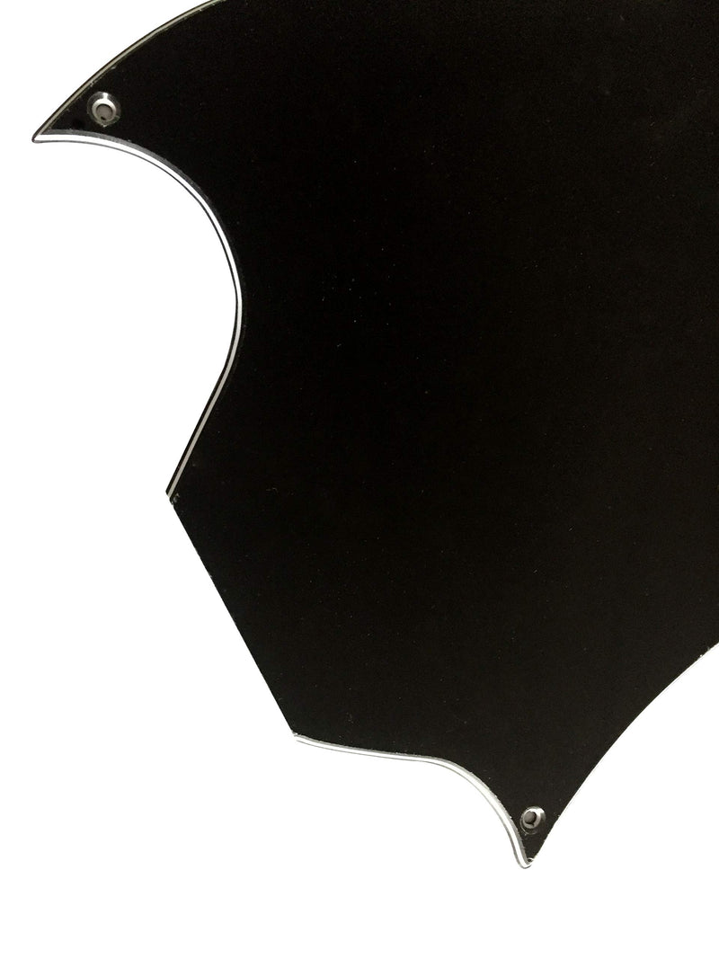 For US Gibson SG Standard Blank Style Guitar Pickguard,3 Ply Black