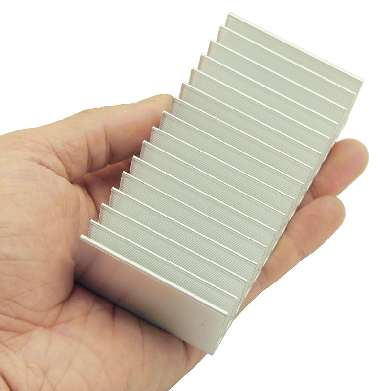 Wingostore Heat Sink Cooling Module Aluminum Heatsink Cooler Fin (3.9" x 2" x 1.2") 3.9" x 2" x 1.2"