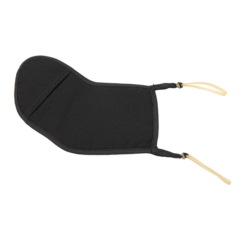 1Pcs Yootones Violin Shoulder Rest Pad Violin Chin Rest Pad Cover Protector for 3/4 4/4 Violin Accessories (Black)