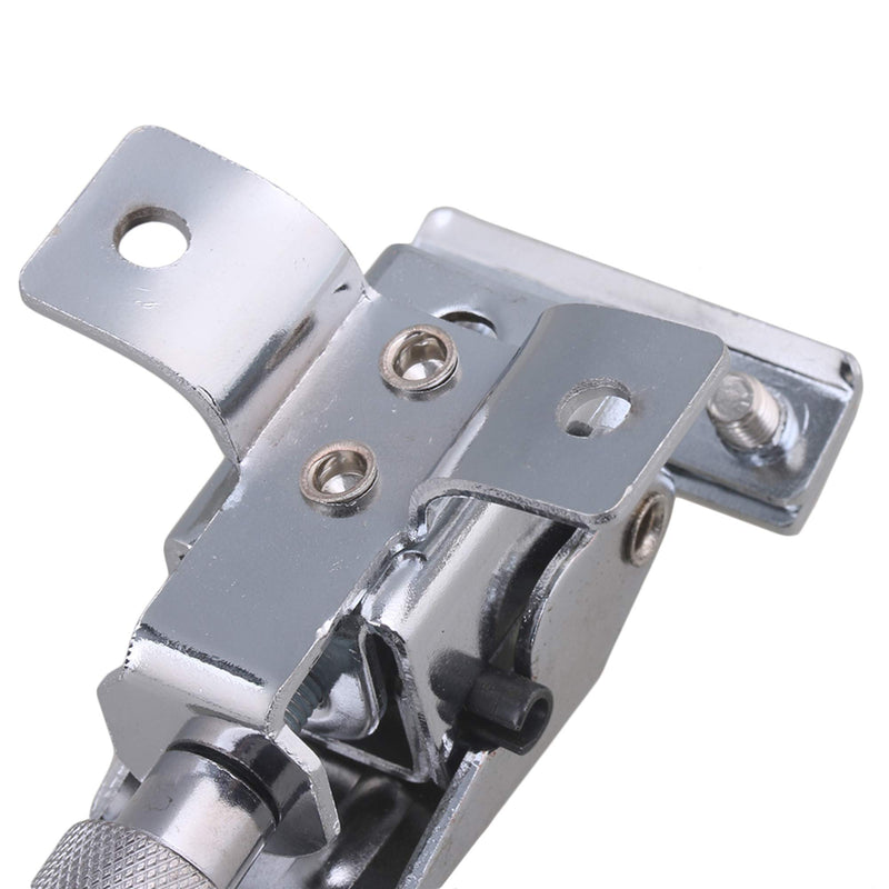 [AUSTRALIA] - lovermusic lovermusic Silver Metal Type B Strainer Throw Off Butt End Set Replacement for Snare Drum 