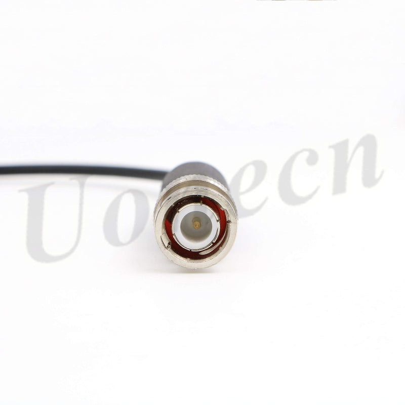 Uonecn Red Epic Scarlet Camera Cable Flexible Thin 4 Pin Male to BNC Plug Timecode Audio Cable