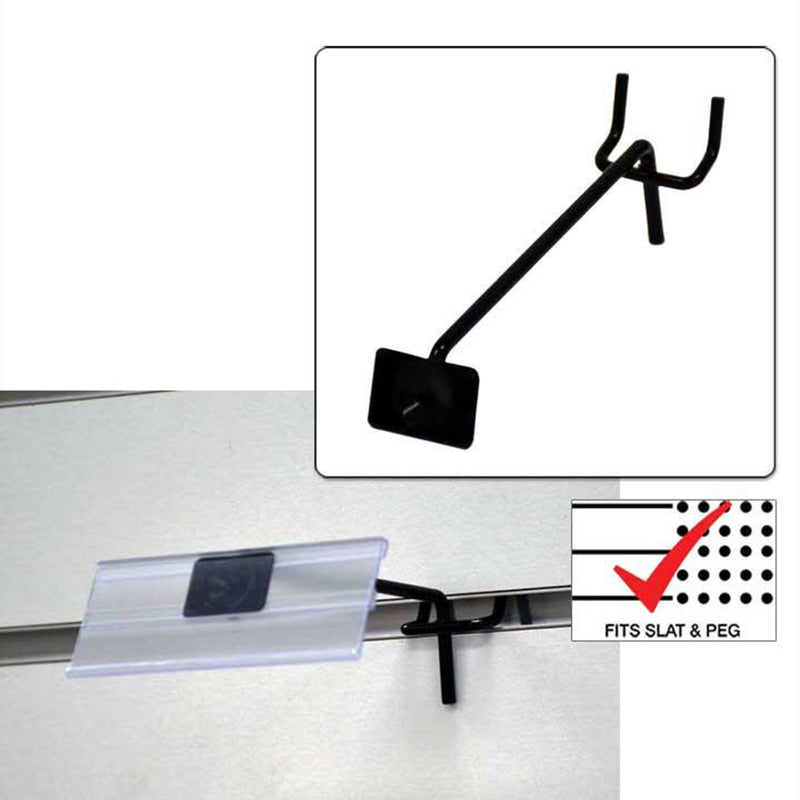 D'Luca 10" Pegboard/Slatwall Scanner Hook