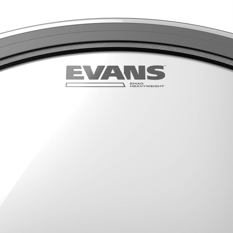 Evans Heads BD18EMADHW EMAD 18-Inch Heavyweight Clear Bass Drum Head 18 Inch