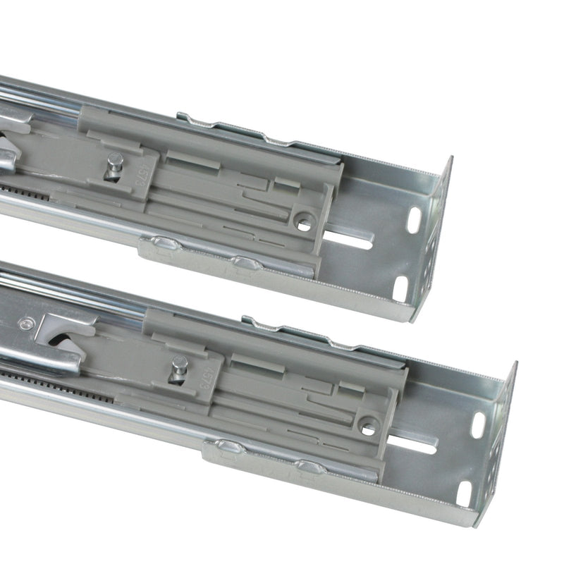 [AUSTRALIA] - 5 Pair Knobonly Rear Mount Drawer Slides Brackets for Cabinet with Frame Rear Mounting Brackets 5 Pair 