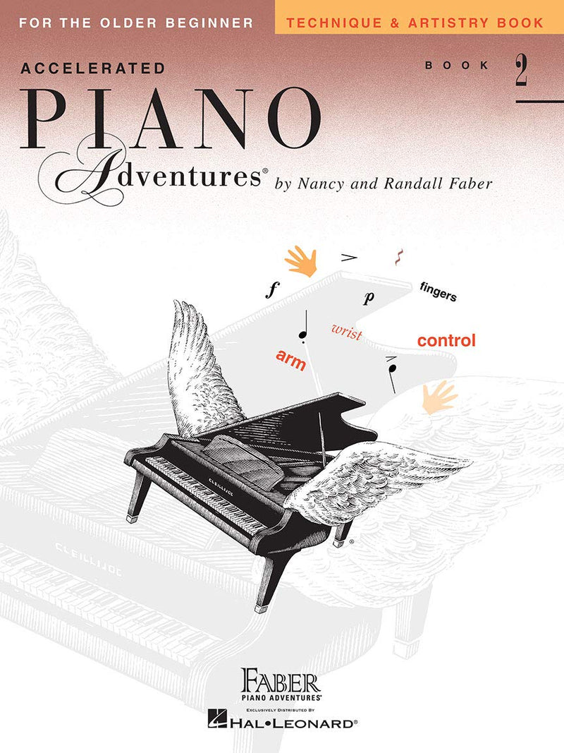 Accelerated Piano Adventures Level 2 Learning Set By Nancy Faber - Lesson, Theory, Performance, Technique & Artistry Books & Juliet Music Piano Keys 88/61/54/49 Full Set Removable Sticker