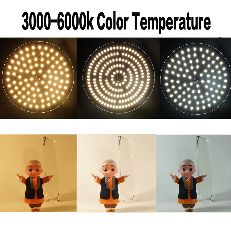 150W Light Bulb Professional Photography Remote Control LED Softbox Light Bulb in E27 Socket, Adjustable Color Temperature 3000k to 6500k Lighting Photo Studio Lamp 1 Pack … 150W lightblub
