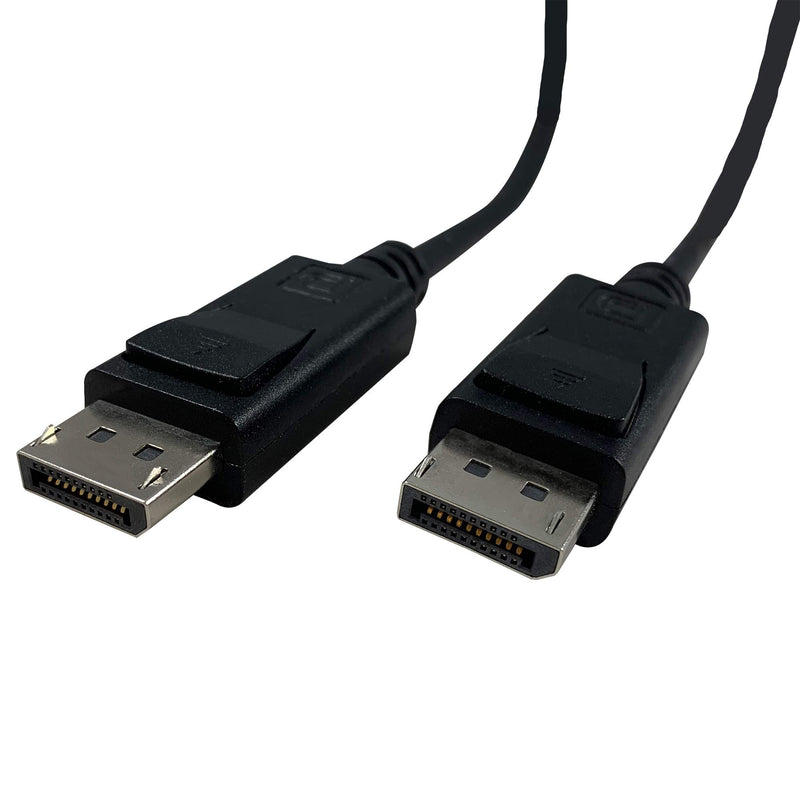 Accell DP to DP 1.4-2 Pack of VESA-Certified DisplayPort 1.4 Cable - 6 Feet, Hbr3, 8K @60Hz, 4K UHD @240Hz, 6.6 Feet (2 Meters) (B088C-207B-23) DisplayPort 1.4 -Poly Bag 6.6ft, 2-Pack