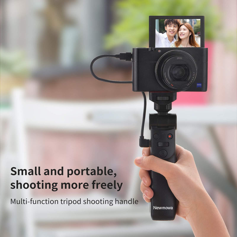 [AUSTRALIA] - Newmowa Mini Shooting Grip vlog Camera Grip for Sony Vlogger Grip for Sony ZV1 RX100 VII RX100M2 RX100M3 RX100M4 RX100M5 RX100M7 A6000 a6100 a6300 A6400 A6500 A6600 