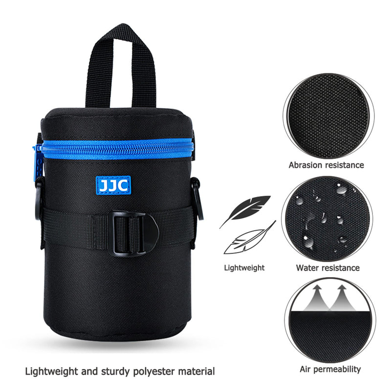 JJC Deluxe Lens Case Pouch for Canon EF 35mm F2 28-200mm,EF-S 17-55mm 17-85mm,Fuji XF 55-200mm 56mm,Nikon AF-S 18-200mm 18-300mm 18-105mm 16-85mm 55-200mm ED,Sony 55-210mm,Tamron AF 18-270mm 16-300mm M