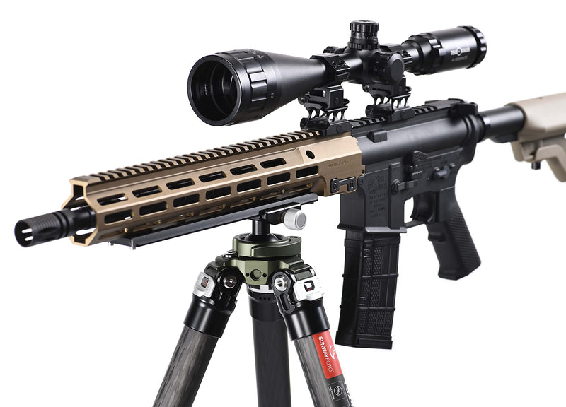 SUNWAYFOTO SMP-240 240mm QR Plate / Rail Arca / RRS Compatible with M-Lok Mount