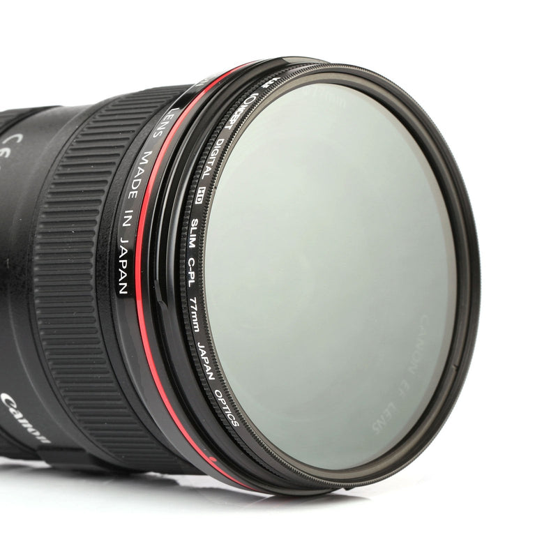 [AUSTRALIA] - 52mm Polarizing Filter, K&F Concept Circular Polarizer 52mm Super Slim Multi Coated Glass CPL Filter Compatible with Canon Nikon Digital Camera Lens + Microfiber Cleaning Cloth 