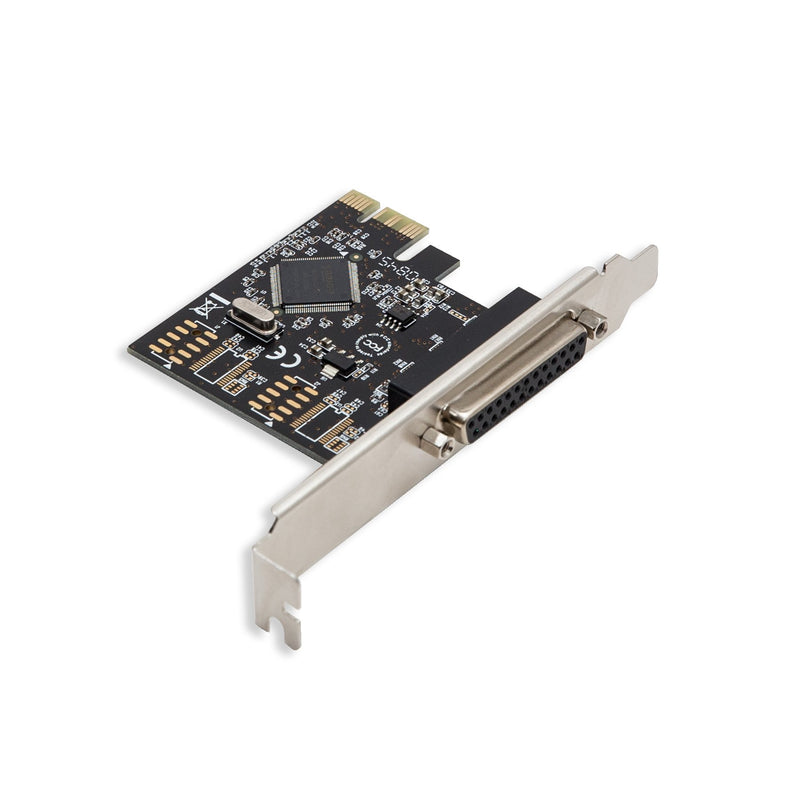 SYBA PCI-Express PCIe Card 1x Parallel Port DB-25 IEEE 1284 Printer Port MCS9900 Chipset SD-PEX10005