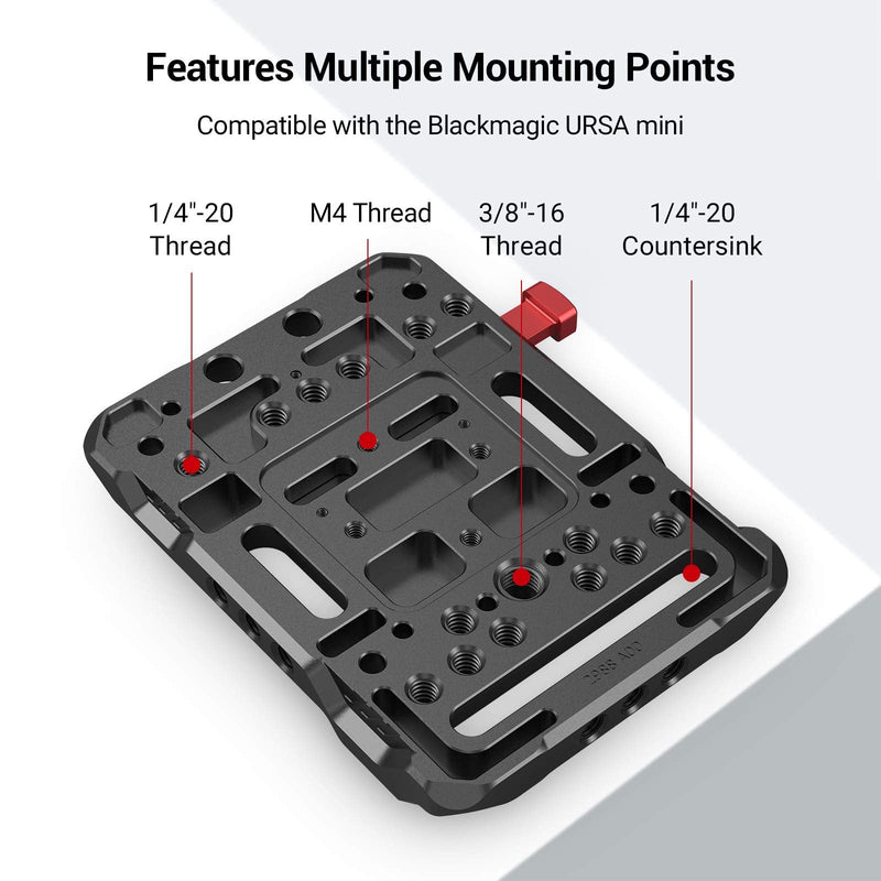 [AUSTRALIA] - SMALLRIG V-LOCK Mount Battery Plate Quick Release Plate - 2988 