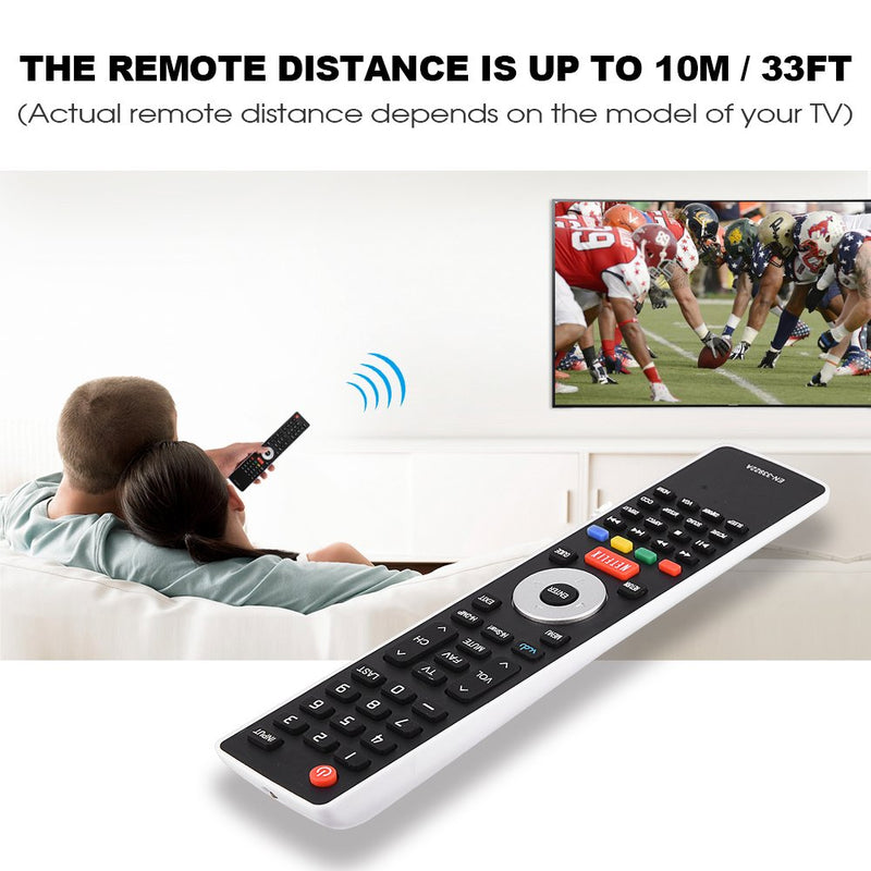 Smart TV Remote Control EN-33922A for Hisense, Remote Control Replacement for Hisense EN-33922A Smart TV