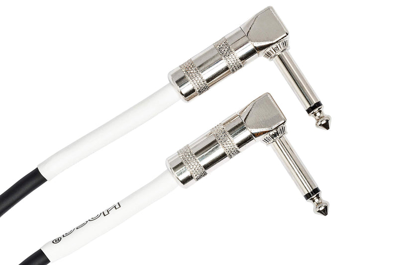 Hosa Guitar Patch Cable Right-Angle to Same 6 in 6 Inch
