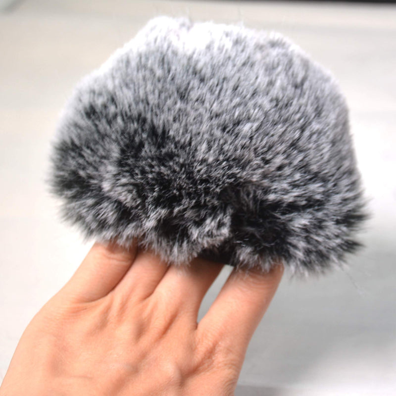 Bestshoot Microphone Windscreen Shield, Professional Microphone Furry, Windscreen Muff Wind Cover Compatible with Blue Yeti