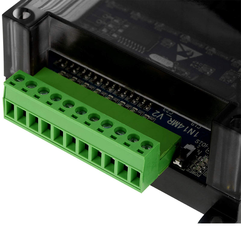 [AUSTRALIA] - 24V PLC Control Programmable Logic Controller DC24V FX1N-14MR Industrial Control Board PLC Programmable Logic Controller Relay Output 