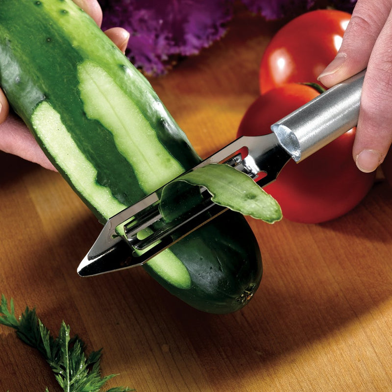 Rada Cutlery Deluxe Vegetable Peeler with Aluminum Handle, Pack of 2 - R141/2
