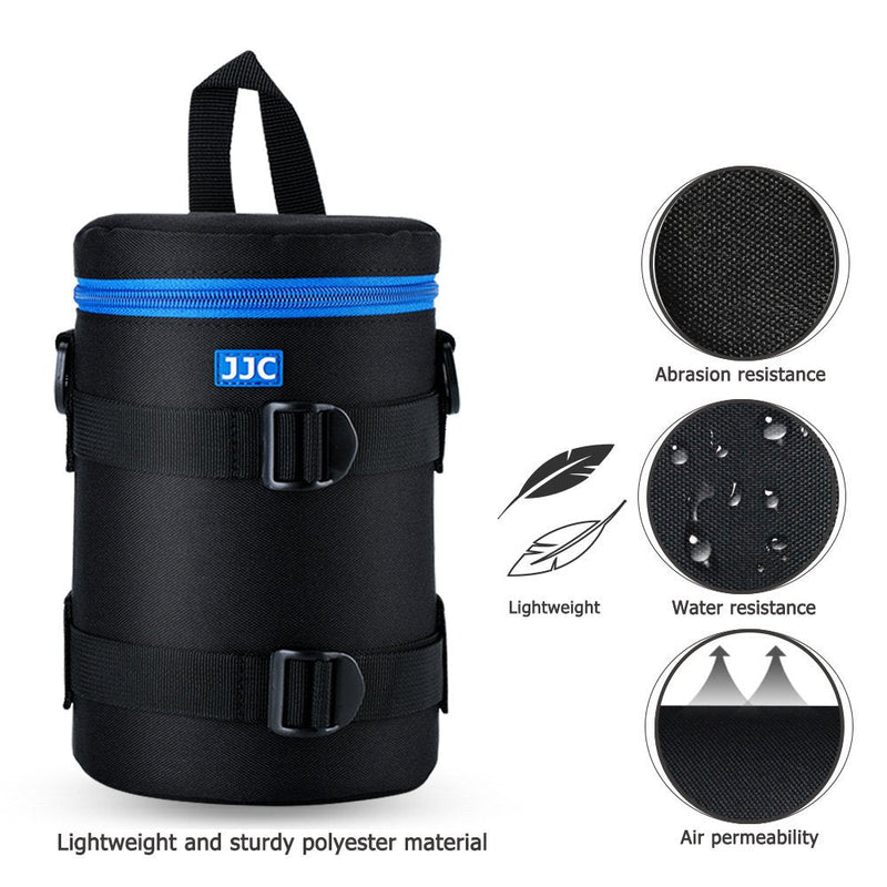 [AUSTRALIA] - JJC Deluxe Lens Case Pouch for Canon EF 70-200mm f4L USM/EF 70-300mm f4-5.6L IS USM,Nikon AF-S Nikkor 70-200mm f/4G ED VR and other Lenses below 4.45" x 8.46"(D x L) 2X-Large Size 