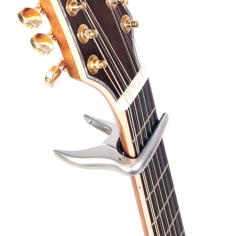 Ortega Curved Capodaster OCAPOCV-CR for Curved Fretboards - Chrome Finish