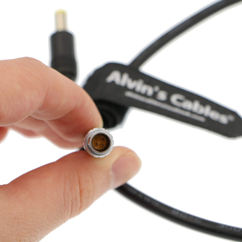 Alvin's Cables 4 Pin Male to DC Power Adapter Cable for Teradek Cube250 18 Inches
