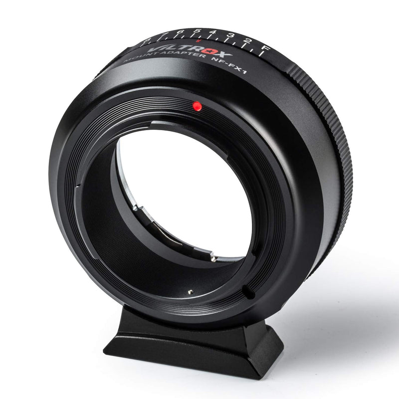 Viltrox NF-FX1 Manual Focus Lens Mount Adapter for Nikon G&D Mount Series Lens to Fuji FX Mirroless Camera X-T2 X-T3 X-T20 X-T10 X-E3 X-A3 X-PRO2 X-A20 with Aperture Dial NF-FX1(Manual Focus)