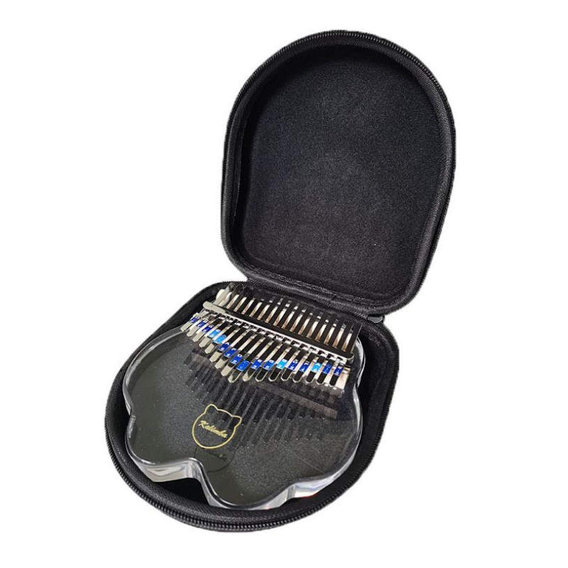 Miwayer Thicken 17-Keys/21-Keys Kalimba Case,Thumb Piano Bag Shockproof Waterproof,Kalimba Storage Bag Musicial Instrument (17-Key Crystal) 17-Key Crystal