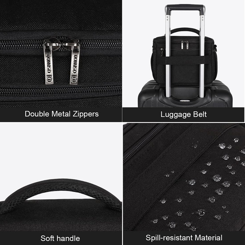 [AUSTRALIA] - DOMISO Camera Bag Case Waterproof Anti-Shock Shoulder Bag, Black 
