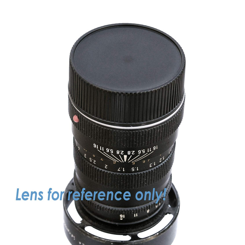(3 Packs) Fotasy Rear Lens Cover Cap for Leica M Lens, Leica M Lens Rear Cap, Leica M Lens Rear Cover, Leica M End Cap, fits Leica-M LM Mount Lense