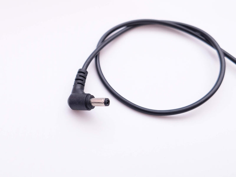 DC 5.5/2.5 Angled 4K Power Cable 50cm for BMPCC Blackmagic Pocket Cinema Camera