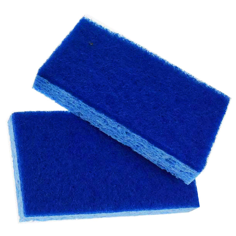 EVERCLEAN Non-Scratch Sponges - ECO Friendly 100% Cellulose Plant-Based Fibers - All Surface Safe - 24 Sponges (4 x 6 Packs) (5206-34)