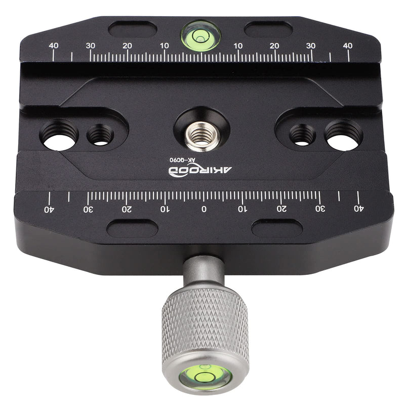 Universal 90mm Quick Release Clamp with Arca Style Plate Fits for Tripod Ballhead Universal Quick-Change seat, Tripod Quick Release Plate,monopod Head