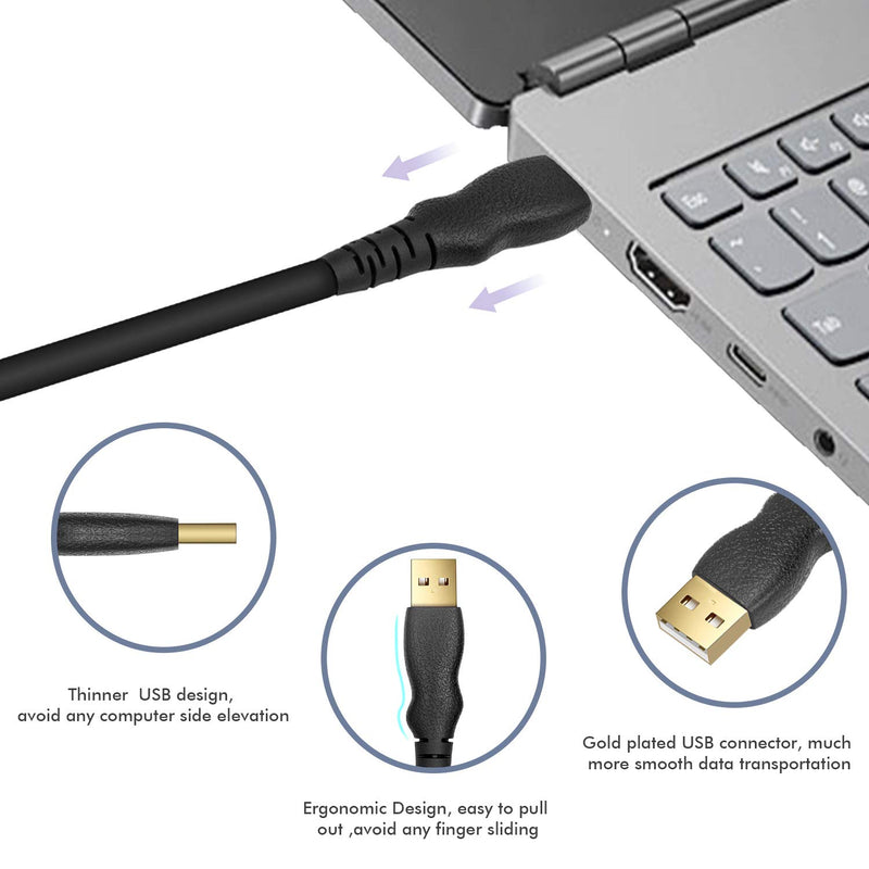 [AUSTRALIA] - EBXYA Microphone XLR to USB PC Cable 3 Ft - Premium 3 Pins XLR Female to USB A Cable for Audio Recording or Karaoke Live Broadcast 3 Feet Microphone USB Cable 