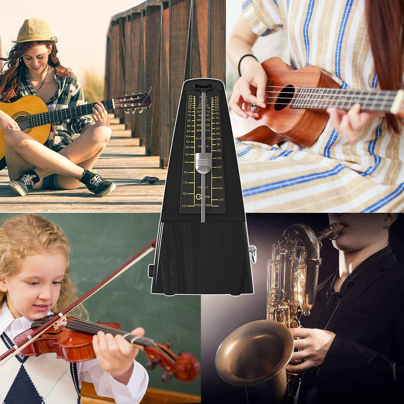 CANTUS Metronome for Piano Guitar Drums Violin Black