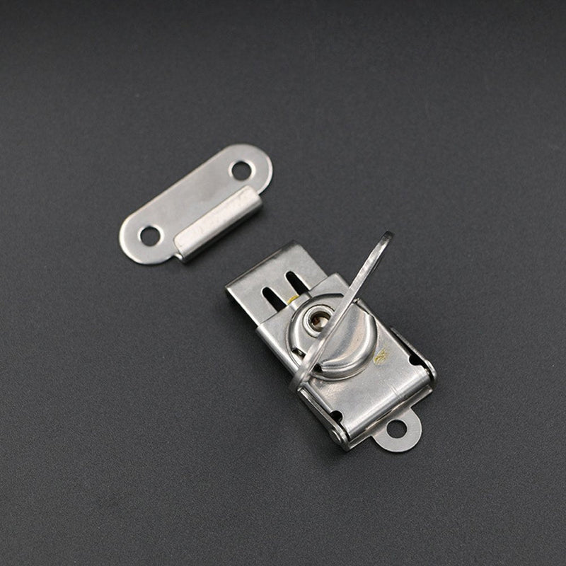 [AUSTRALIA] - YES Time 2 Pcs 304 Stainless Steel Wooden Box Chest Rotary Draw Latch Toggle Hasp Latch Lock Buckle 