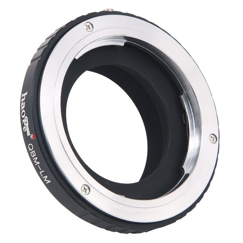 Haoge Lens Adapter for Rollei 35 SL35 QBM Quick Bayonet Mount Lens to Leica M LM Mount Camera Such as M240, M262, M3, M2, M1, M4, M5, M6, MP, M7, M8, M9, M9-P, M Monochrom, M-E, M, M-P, M10, M-A