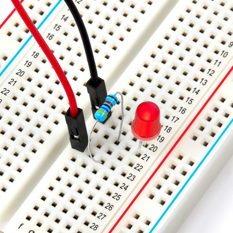 Chanzon 3 pcs Breadboard with 830 Tie Points (MB-102) Solderless Prototype Kit Universal PCB Bread Board Plus 2 Power Rail and Adhesive Back for Small DIY Kits Arduino Proto Raspberry rasp Pi Project 1) 830pin 3pcs
