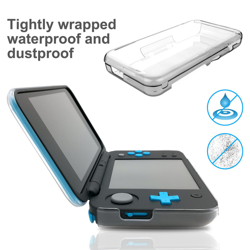 Cover Case for New Nintendo 2DS XL,Crystal Clear Case for New Nintendo 2DS XL