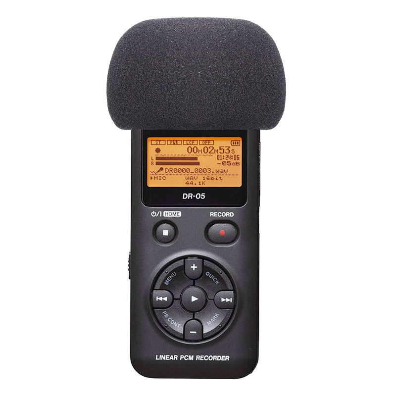 [AUSTRALIA] - SUNMON Windscreen Foam Filter Fits DR-05,DR05X Portable Digital Recorders, DR 05X Indoor Mic Windshield Pop Filter (2 pcak) foam 2pack 