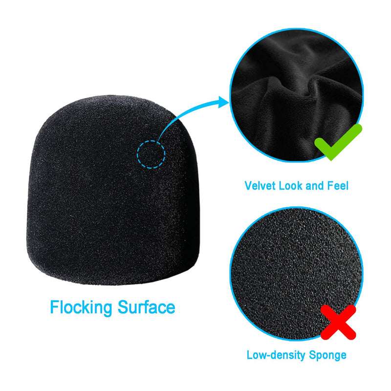 [AUSTRALIA] - Flocked Foam Windscreen for Blue Yeti - Mic Cover Pop Filter with Flocking Surface for Blue Yeti, Yeti Pro Condenser Microphones by YOUSHARES Blue Yeti Pop Filter 