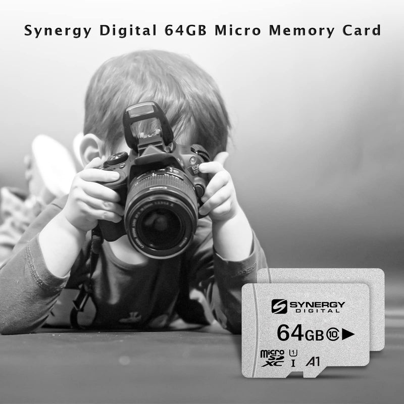 Transcend Card for HDR-CX405 Camcorder Memory Card 64GB microSDHC Memory Card with SD Adapter