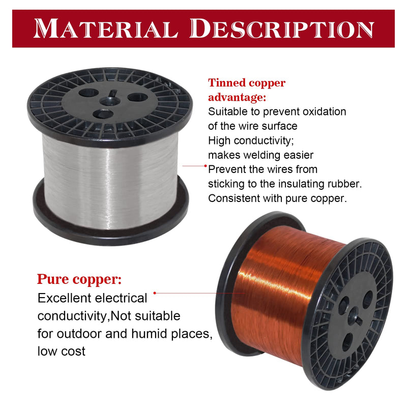 THUN-CT 22 AWG 0.35mm² Electronic Wire Kit 91.5 Meter in Total (6 Colors 50Feet/15.25Meter Each), Tinned Copper Wire Insulated Wires- 22 Gauge Stranded Hook Up Wires Kit for DIY 22 AWG 0.35mm² PVC Electronic Wire Kit