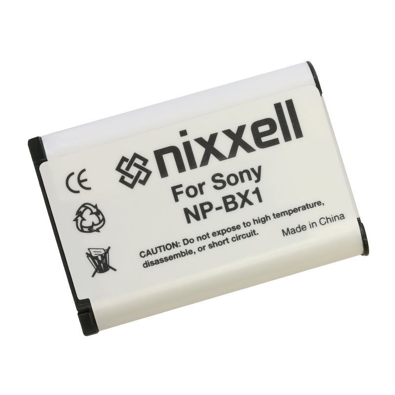 WT Nixxell Battery for Sony NP-BX1,BC-CSX,BC-TRX and Sony Cyber-shot DSC-HX50V, DSC-HX300, DSC-RX1, DSC-RX1R, DSC-RX100, DSC-RX100 II, DSC-WX300, HDR-AS10, HDR-AS15, HDR-AS30V, HDR-MV1 (Fully Decoded) Single Battery