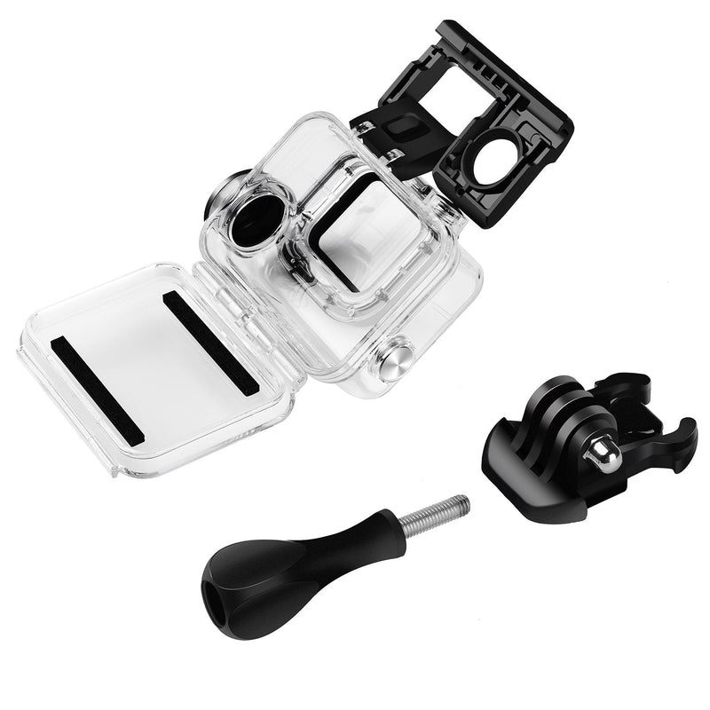 [AUSTRALIA] - Suptig Replacement Waterproof Case Protective Housing Compatible for GoPro Hero 7 Black Hero 5 Gopro Hero 6 for Underwater Charge Use Water Resistant up to 164ft (50m) 