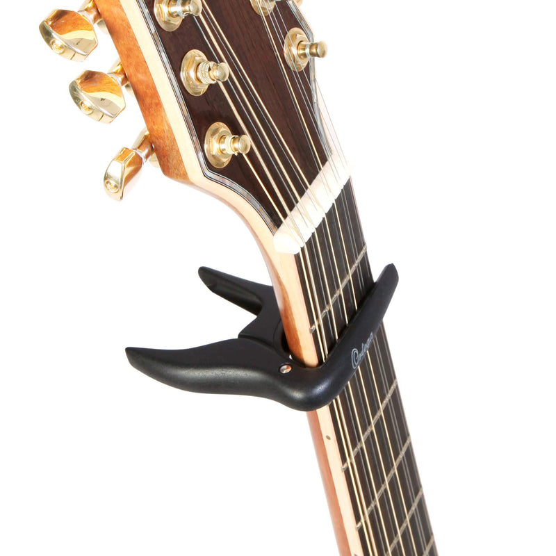 Ortega Curved Capodaster OCAPOCV-SBK for Curved Fretboards - Satin Black Finish