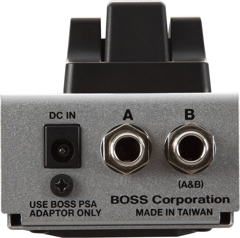 BOSS Metal Dual Footswitch, AC-powered (FS-7) Compact Dual Footswitch