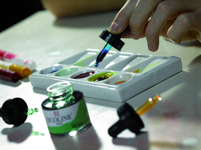 Royal Talens Ecoline Liquid Watercolor, 30ml Bottle, Set of 5 Colors